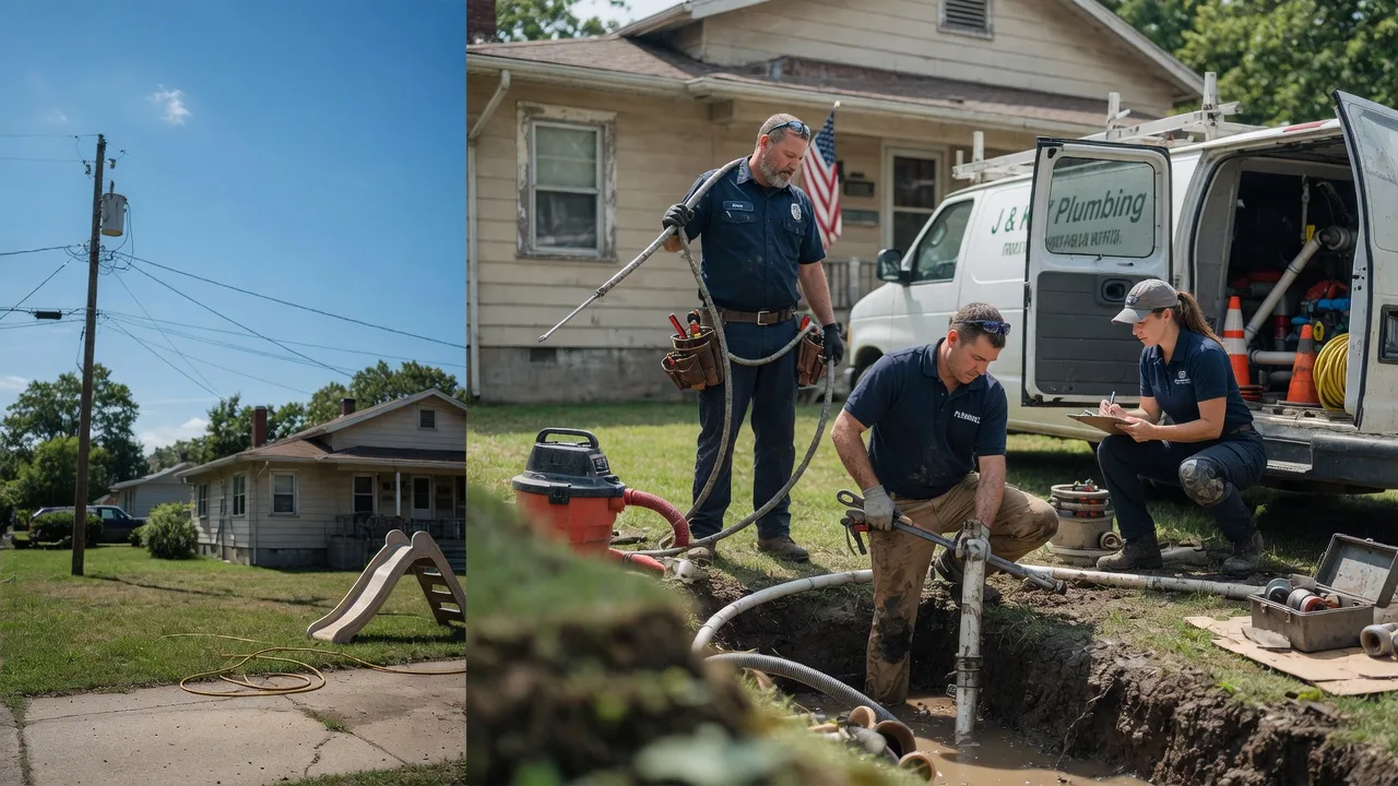 Drain Cleaning in Levering, MI near me